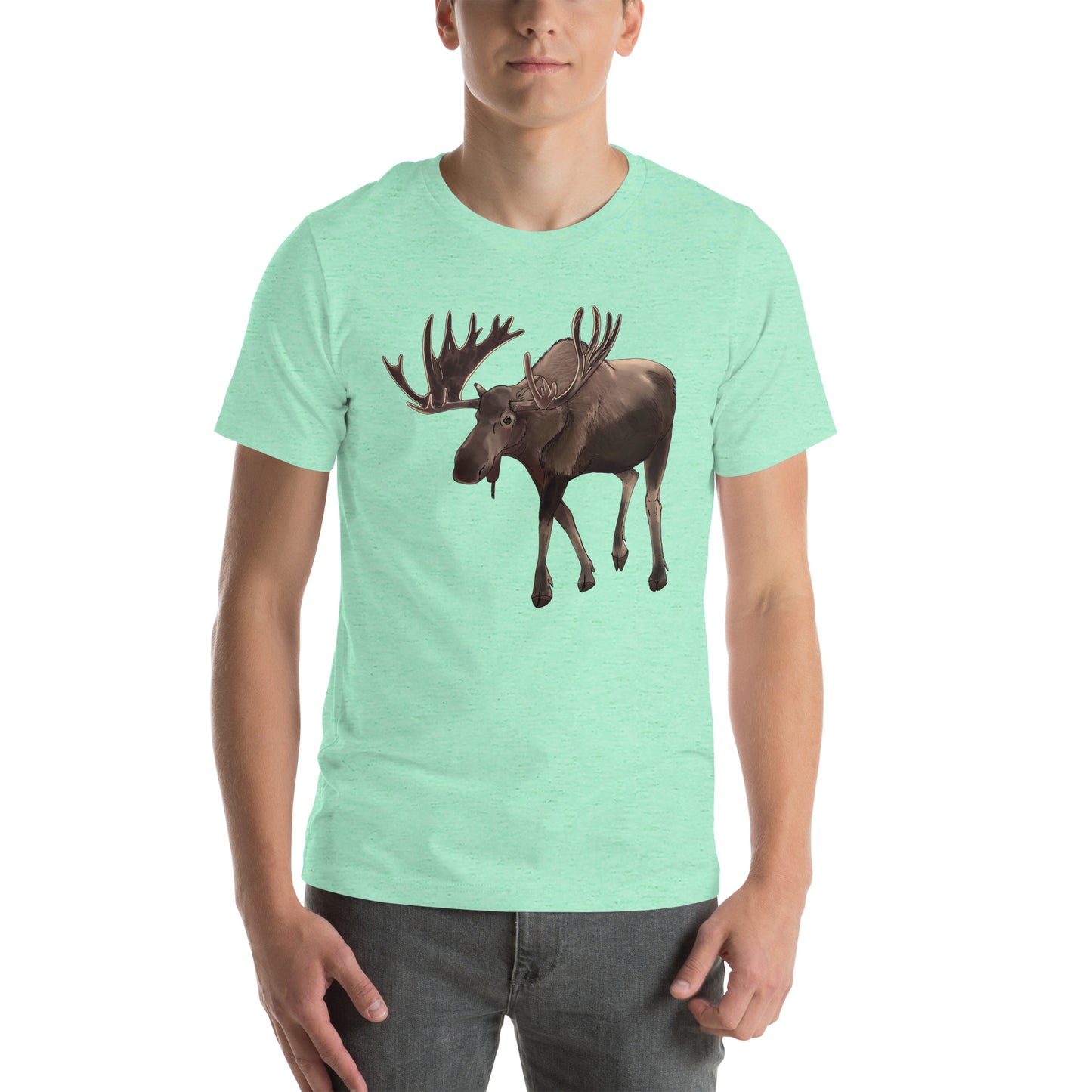 Moose Unisex t-shirt