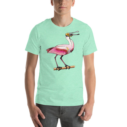 Roseate Spoonbill Unisex t-shirt