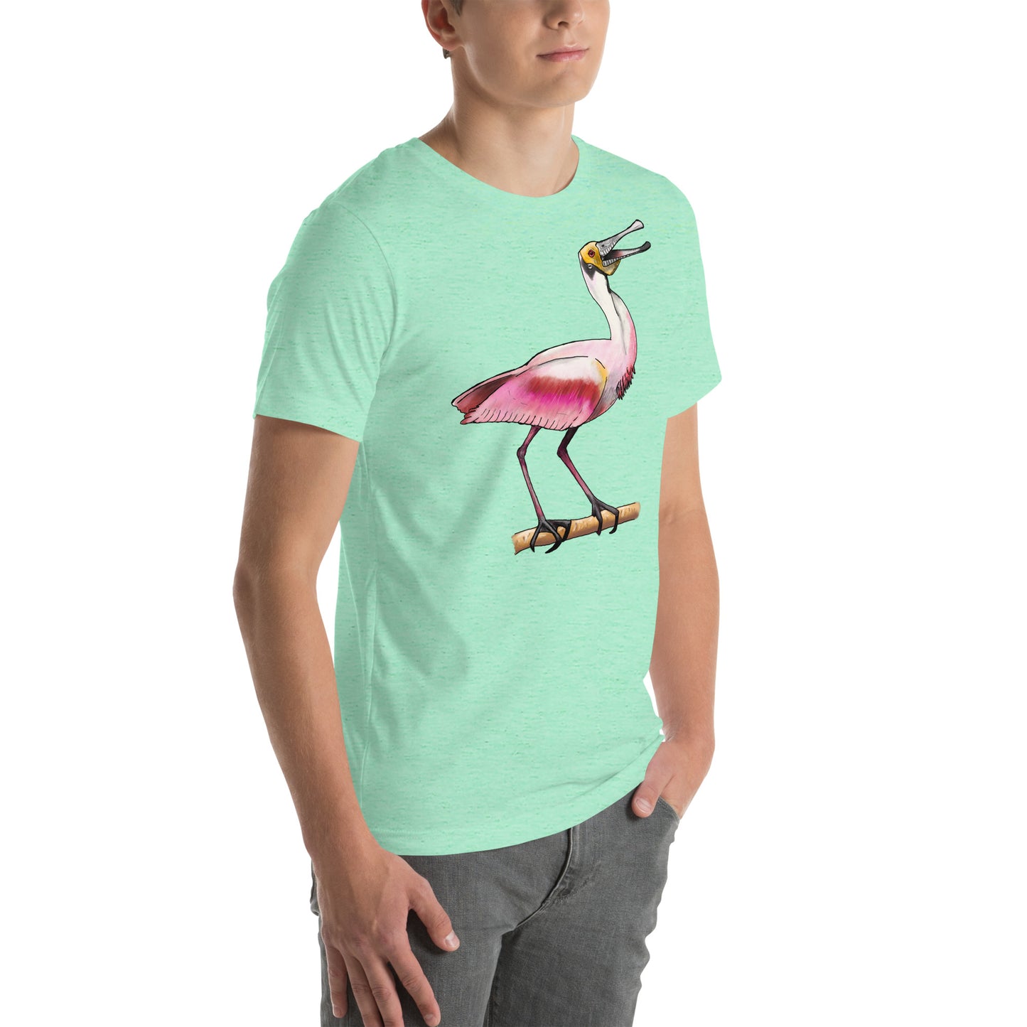 Roseate Spoonbill Unisex t-shirt