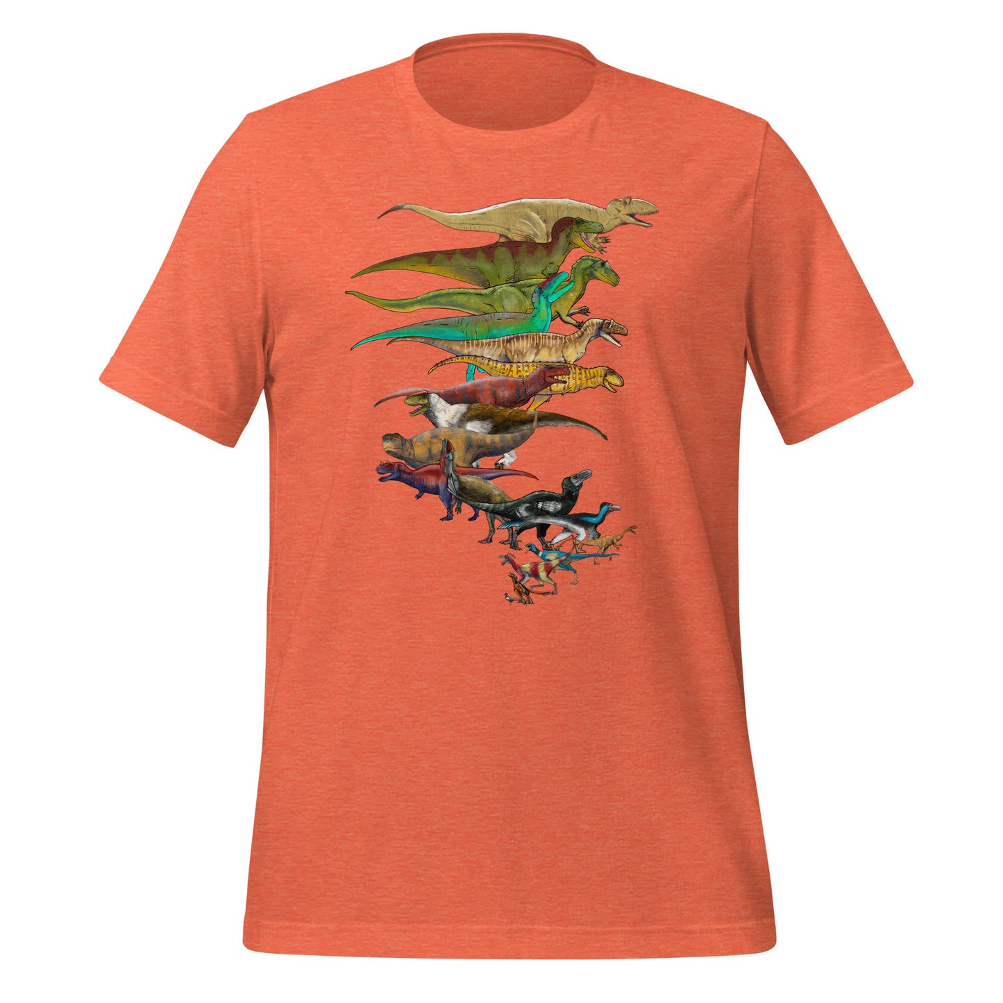Tornado of Theropods Unisex t-shirt