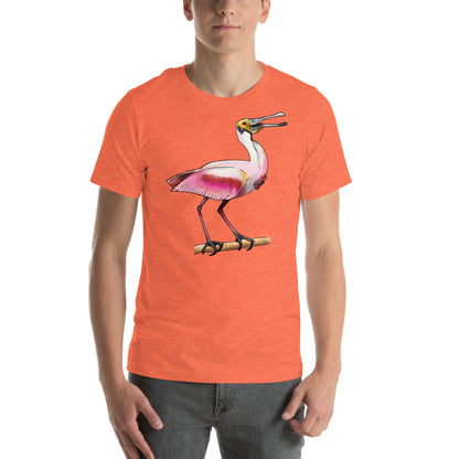 Roseate Spoonbill Unisex t-shirt