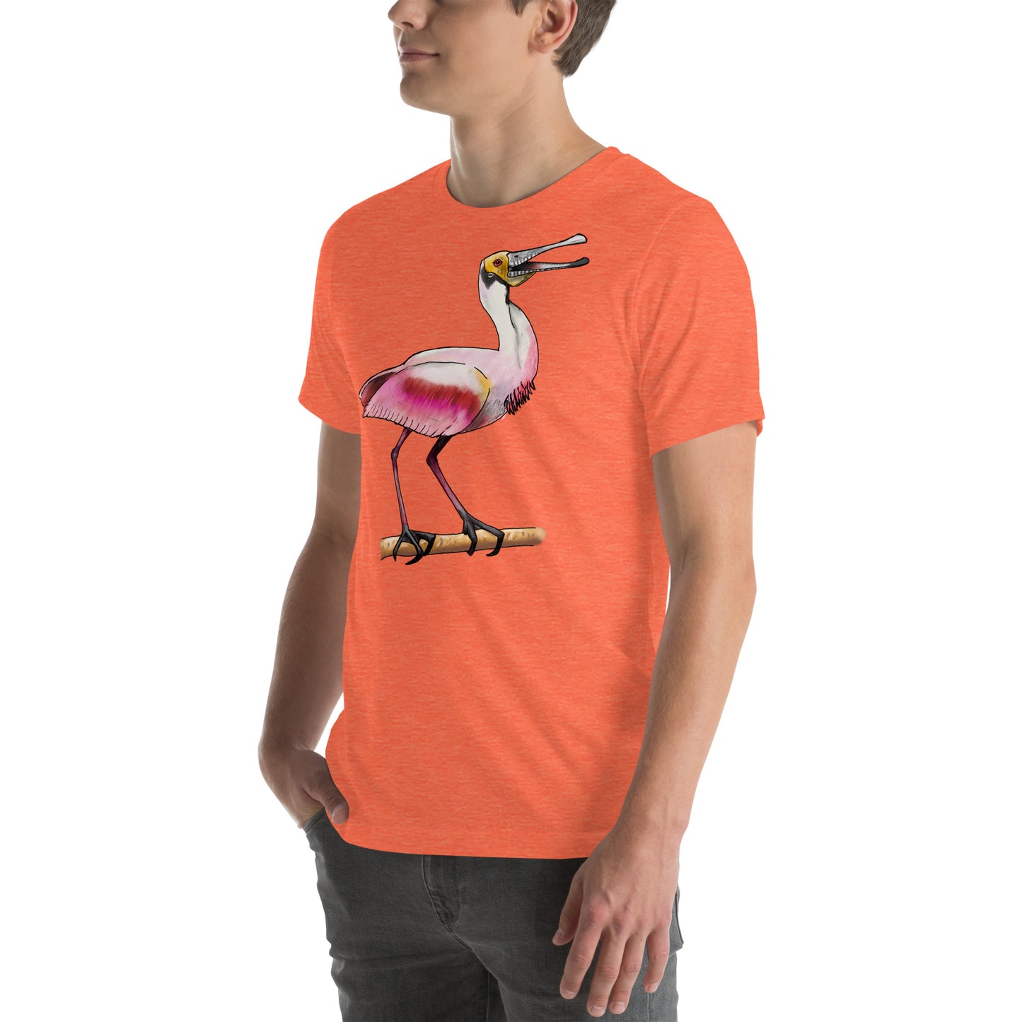 Roseate Spoonbill Unisex t-shirt