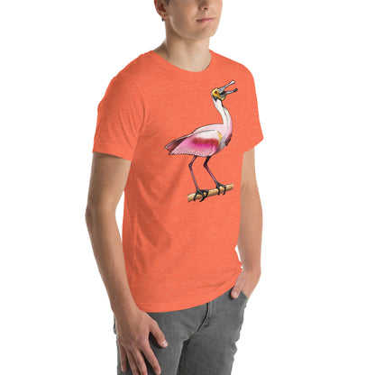 Roseate Spoonbill Unisex t-shirt