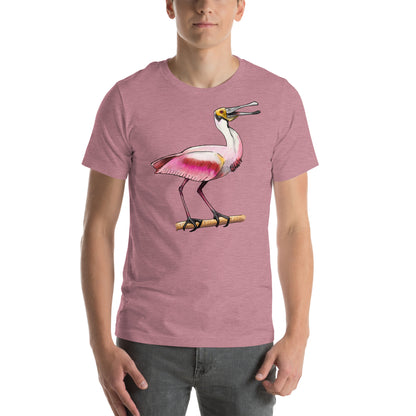 Roseate Spoonbill Unisex t-shirt