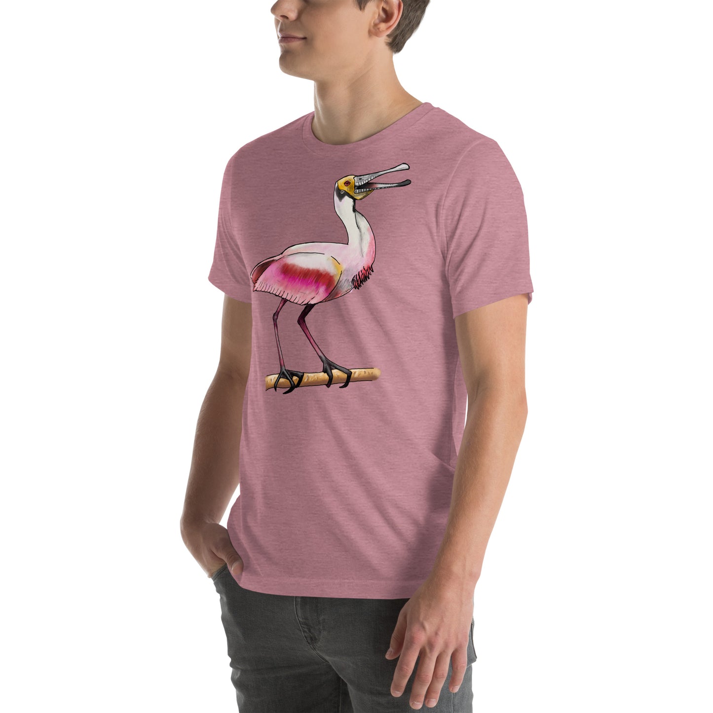 Roseate Spoonbill Unisex t-shirt
