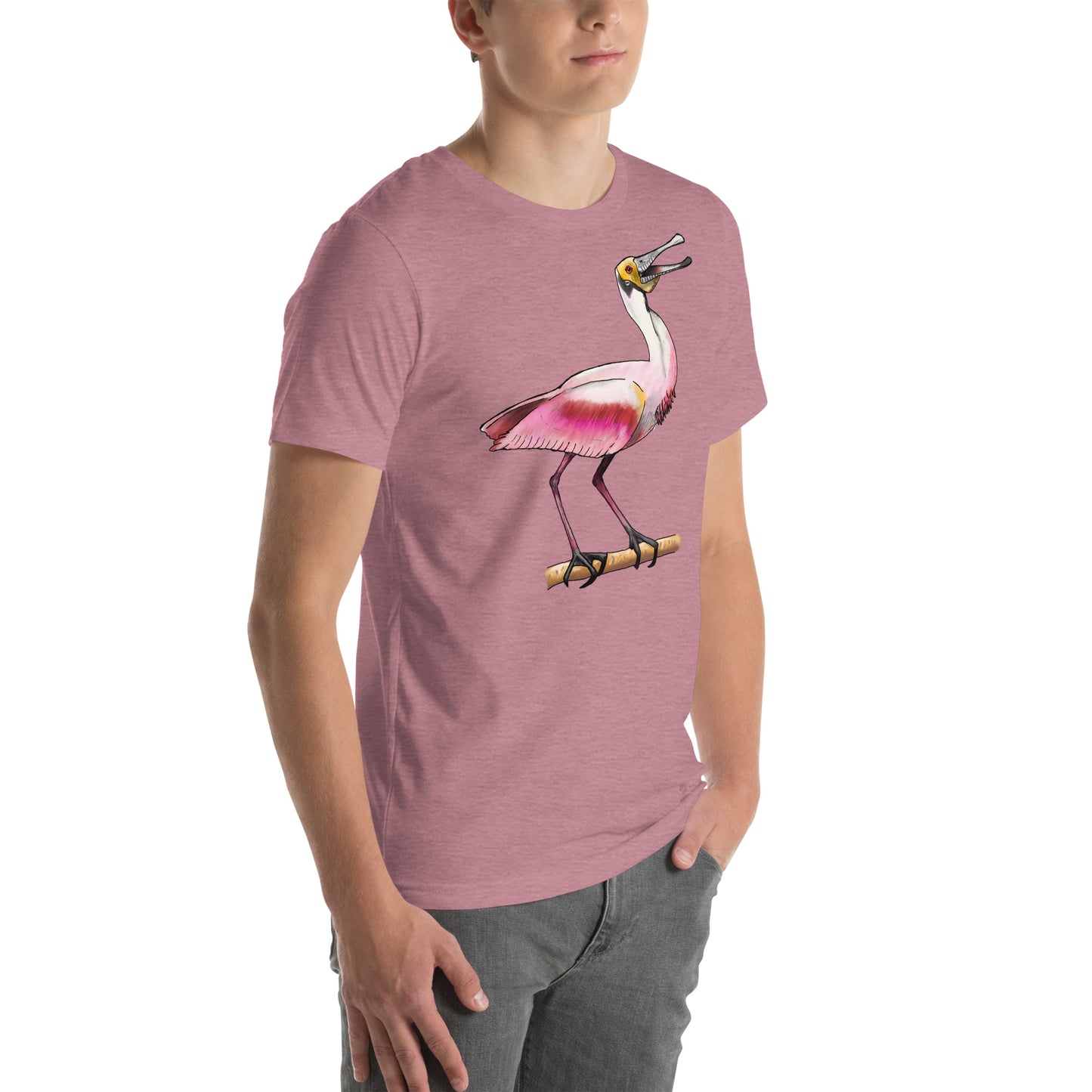 Roseate Spoonbill Unisex t-shirt