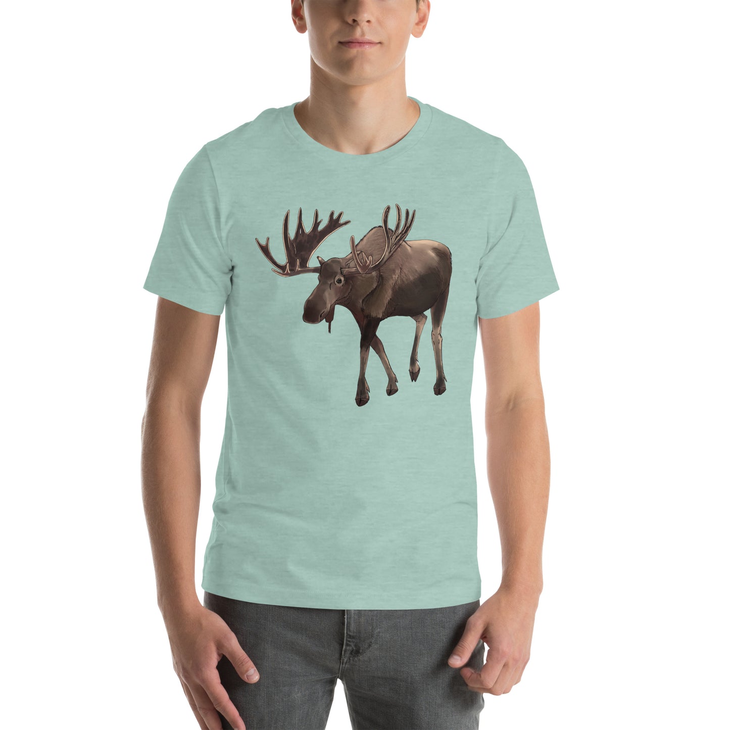 Moose Unisex t-shirt