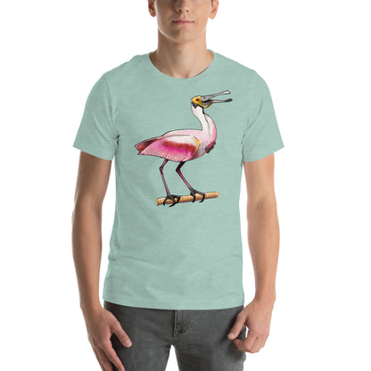 Roseate Spoonbill Unisex t-shirt