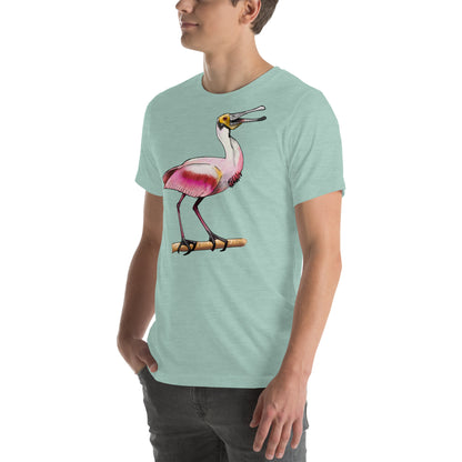 Roseate Spoonbill Unisex t-shirt