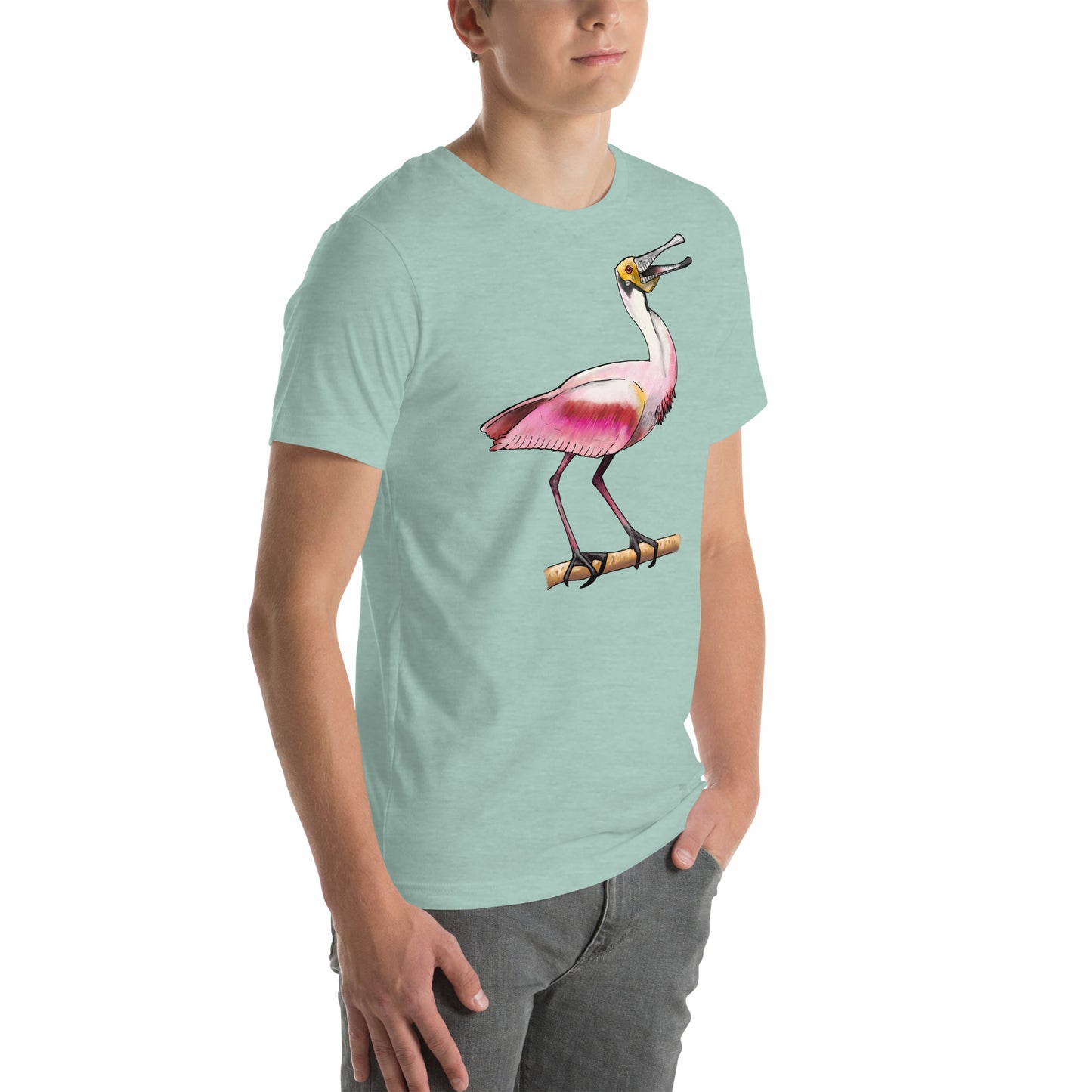 Roseate Spoonbill Unisex t-shirt