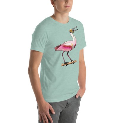 Roseate Spoonbill Unisex t-shirt
