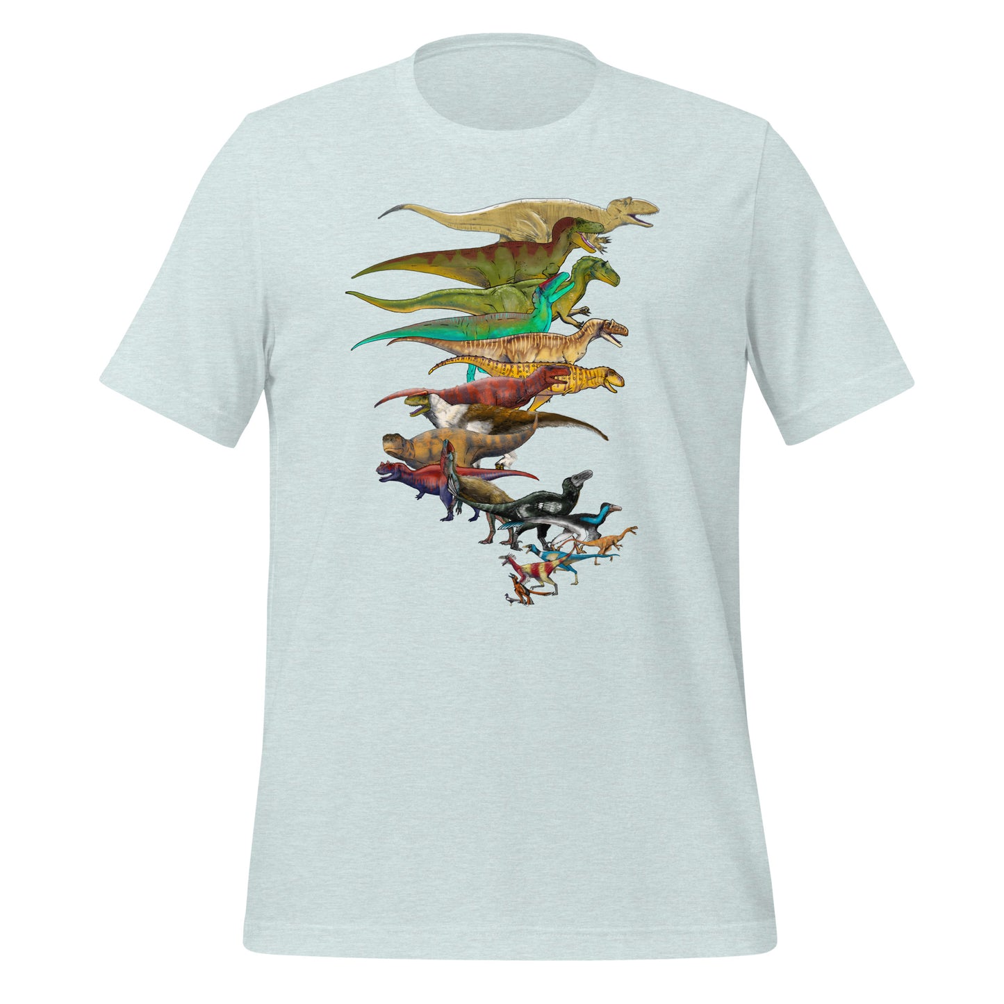 Tornado of Theropods Unisex t-shirt