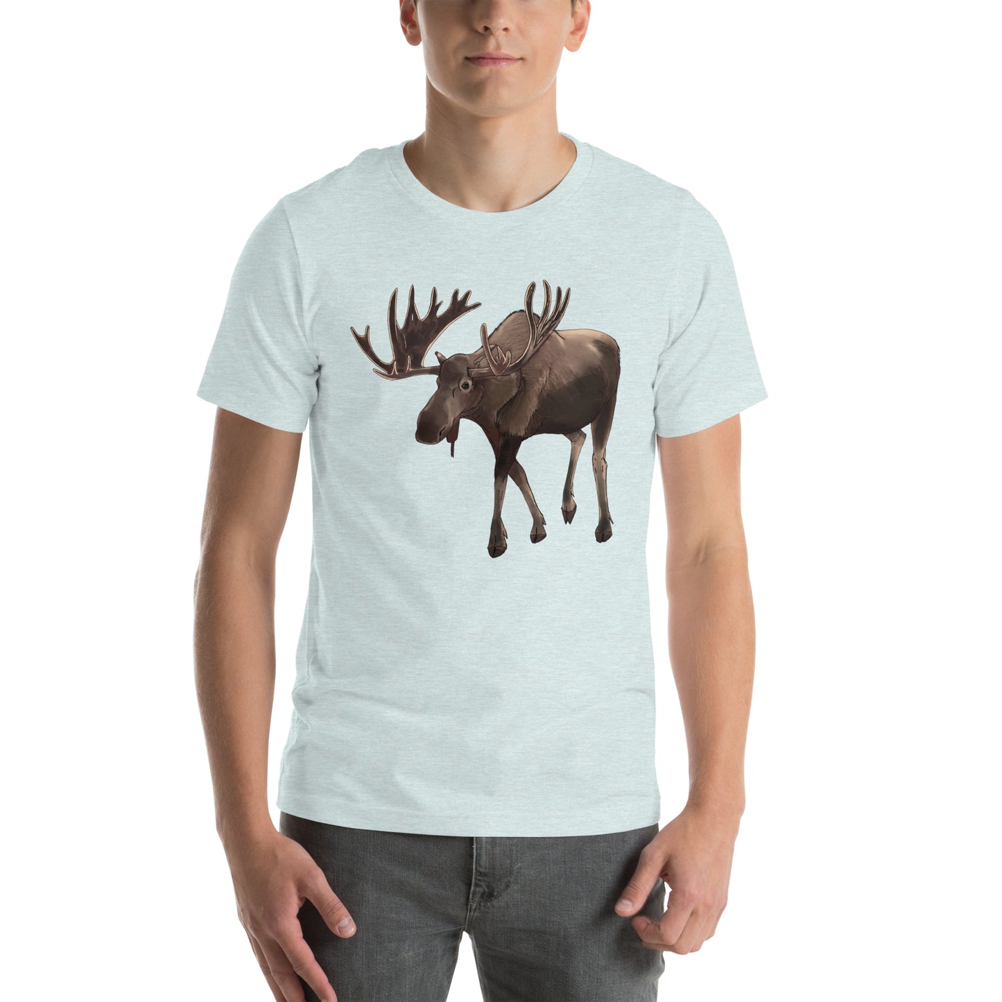 Moose Unisex t-shirt