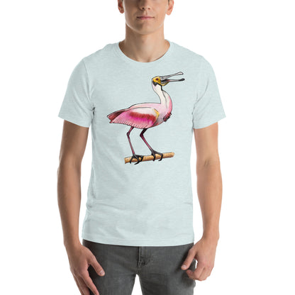 Roseate Spoonbill Unisex t-shirt