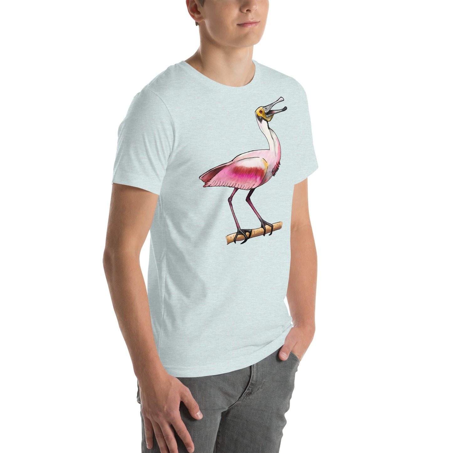 Roseate Spoonbill Unisex t-shirt