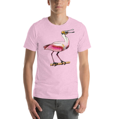 Roseate Spoonbill Unisex t-shirt