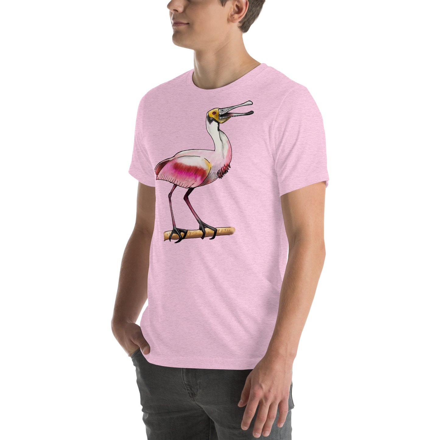 Roseate Spoonbill Unisex t-shirt
