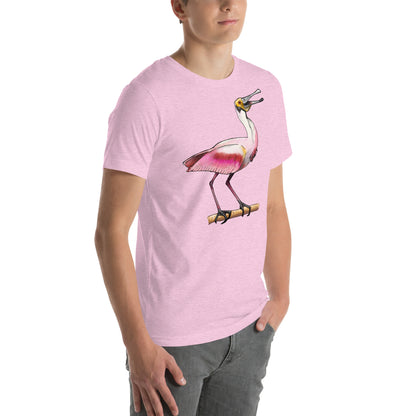 Roseate Spoonbill Unisex t-shirt