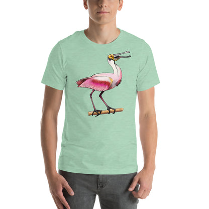 Roseate Spoonbill Unisex t-shirt