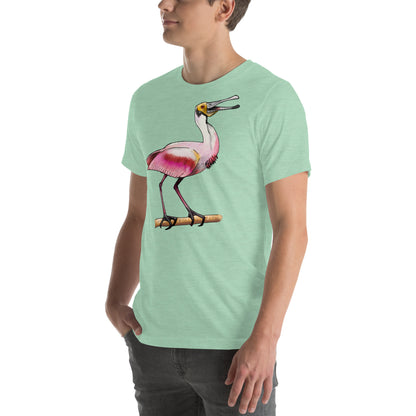 Roseate Spoonbill Unisex t-shirt