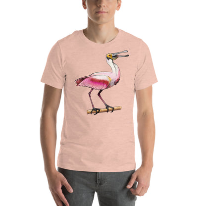 Roseate Spoonbill Unisex t-shirt