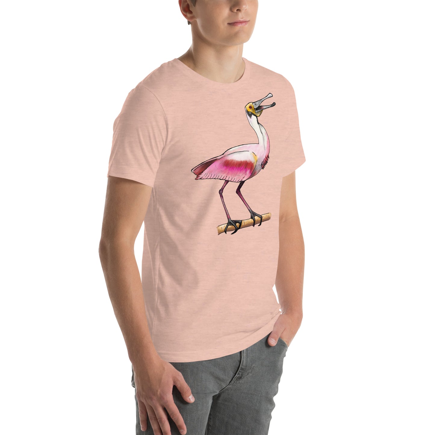 Roseate Spoonbill Unisex t-shirt