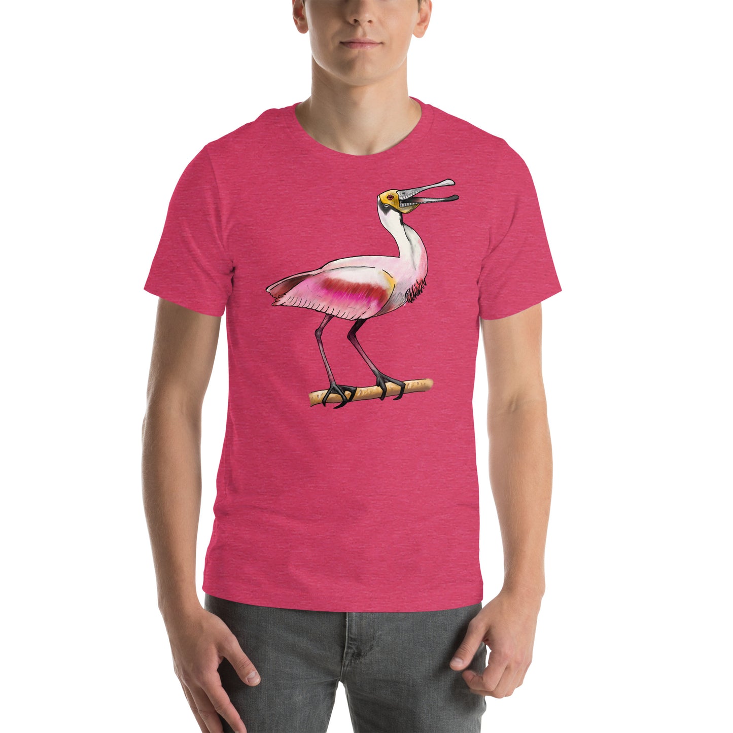 Roseate Spoonbill Unisex t-shirt