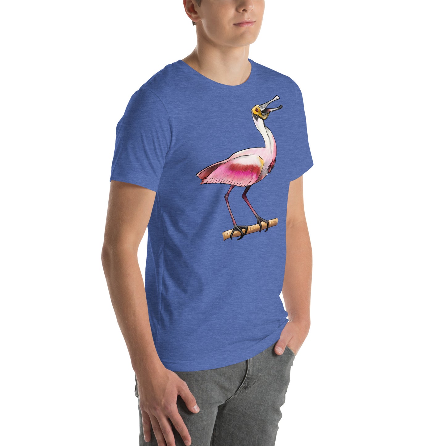 Roseate Spoonbill Unisex t-shirt
