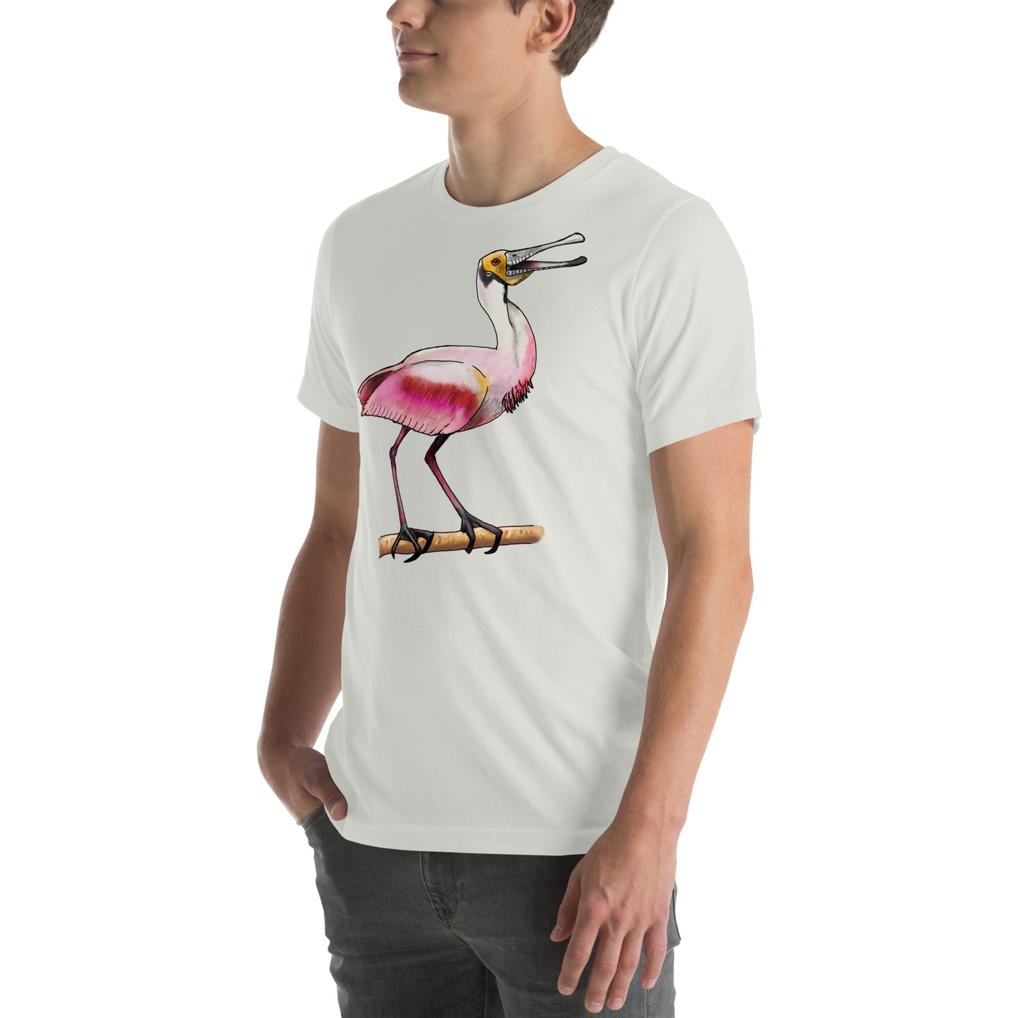 Roseate Spoonbill Unisex t-shirt