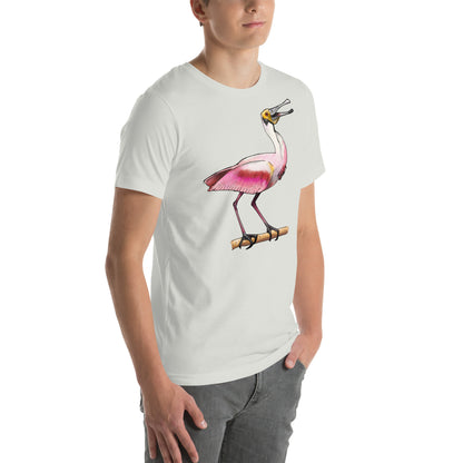 Roseate Spoonbill Unisex t-shirt