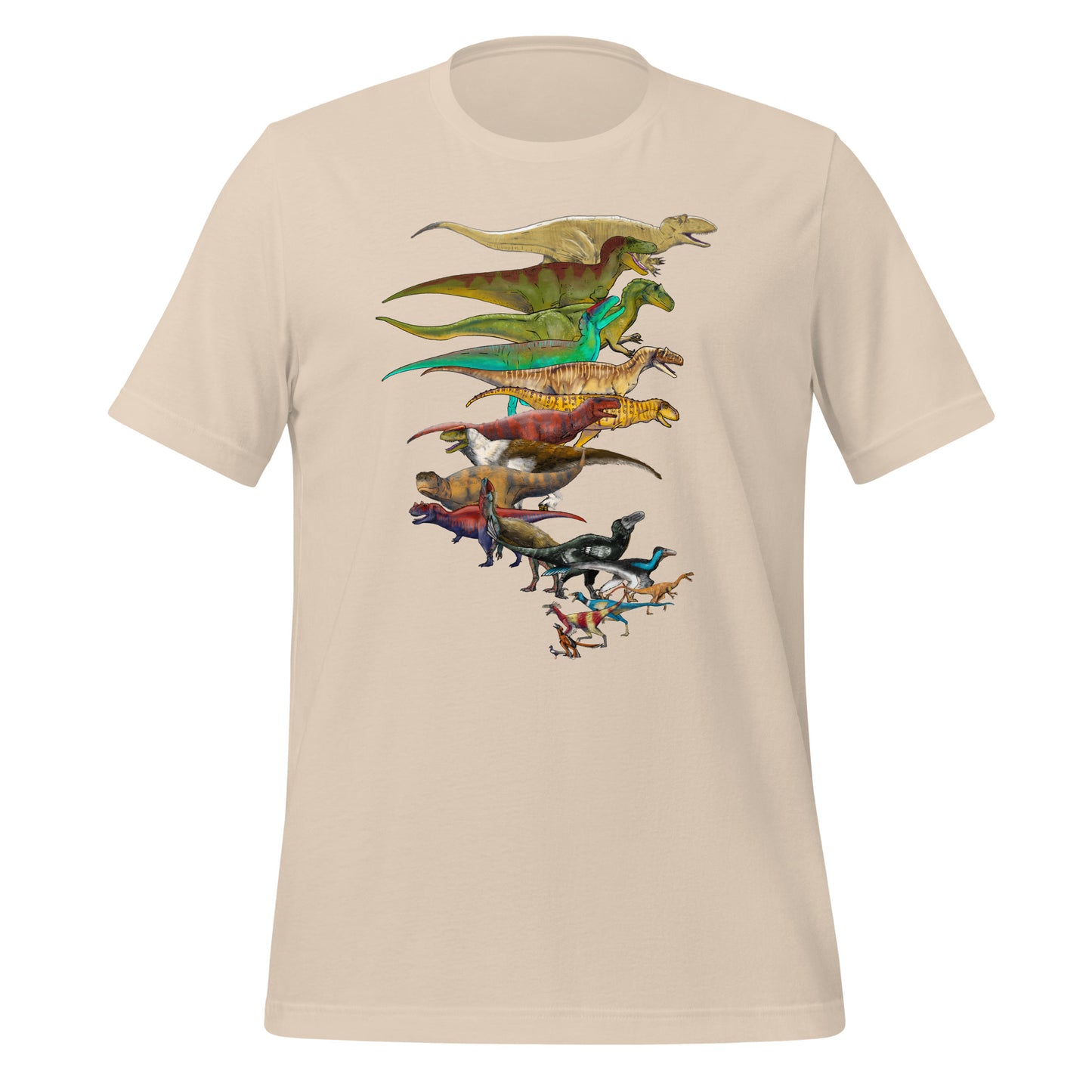 Tornado of Theropods Unisex t-shirt
