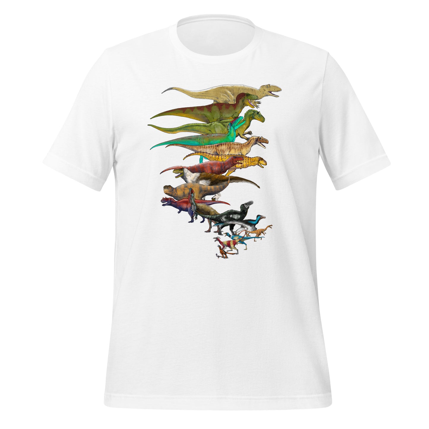 Tornado of Theropods Unisex t-shirt