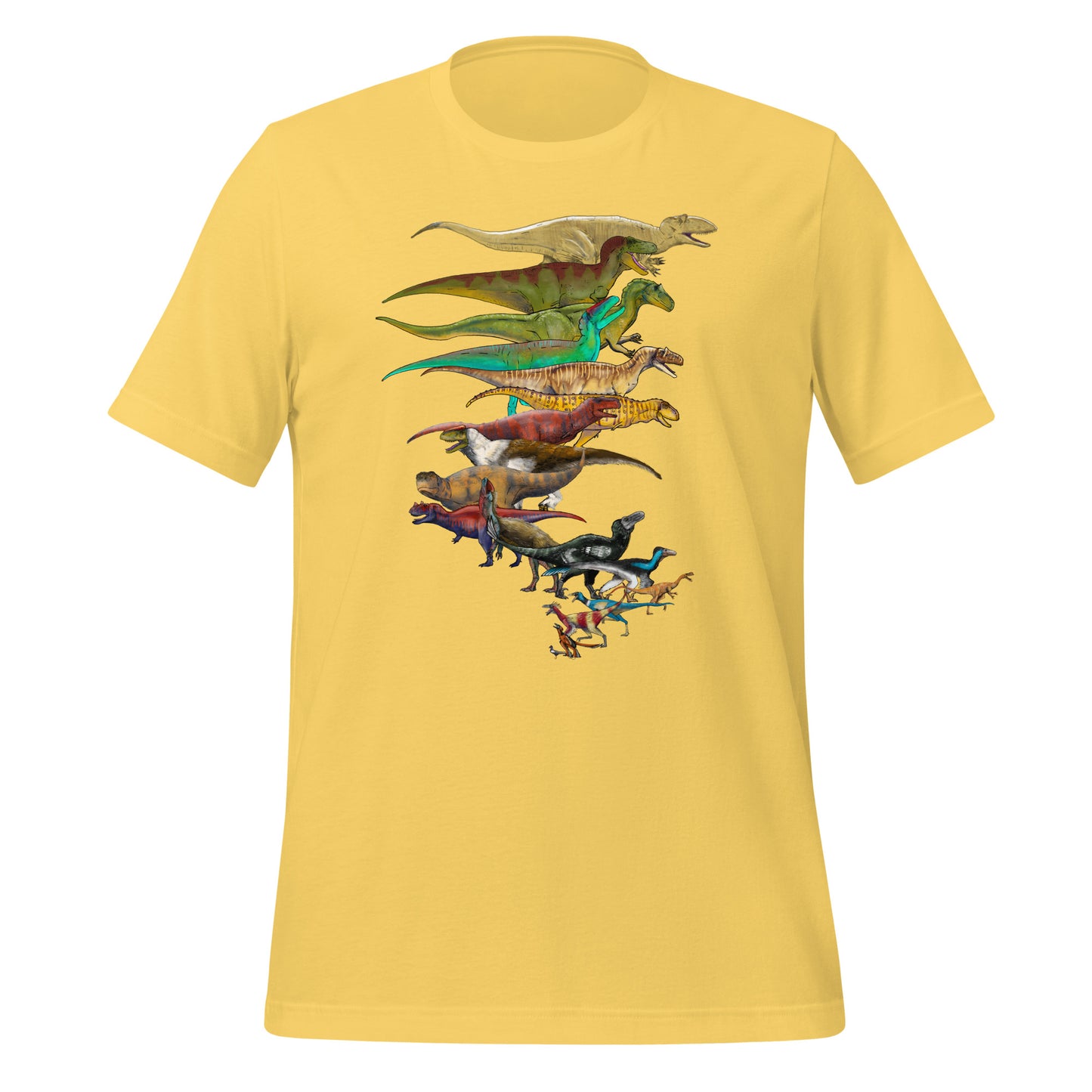 Tornado of Theropods Unisex t-shirt