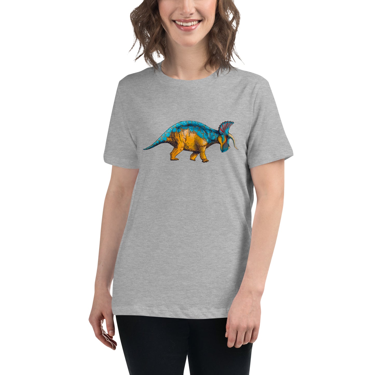 Triceratops Women's Relaxed T-Shirt