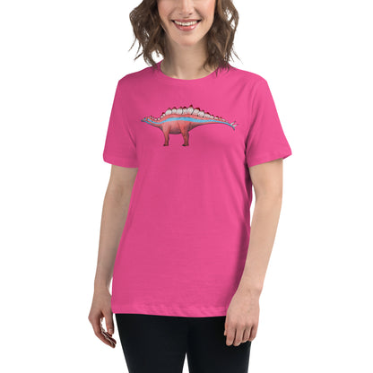 Stegosaurus Women's Relaxed T-Shirt