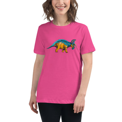 Triceratops Women's Relaxed T-Shirt