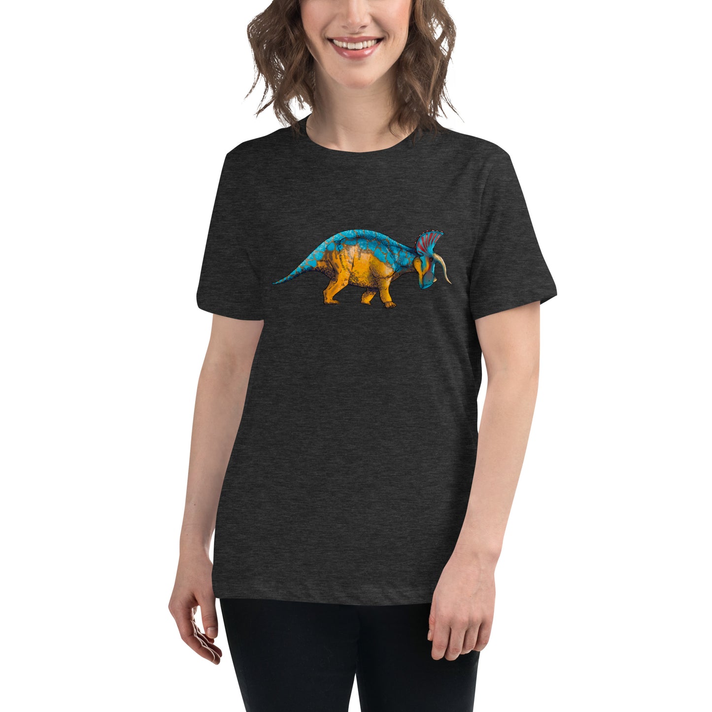 Triceratops Women's Relaxed T-Shirt
