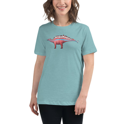Stegosaurus Women's Relaxed T-Shirt