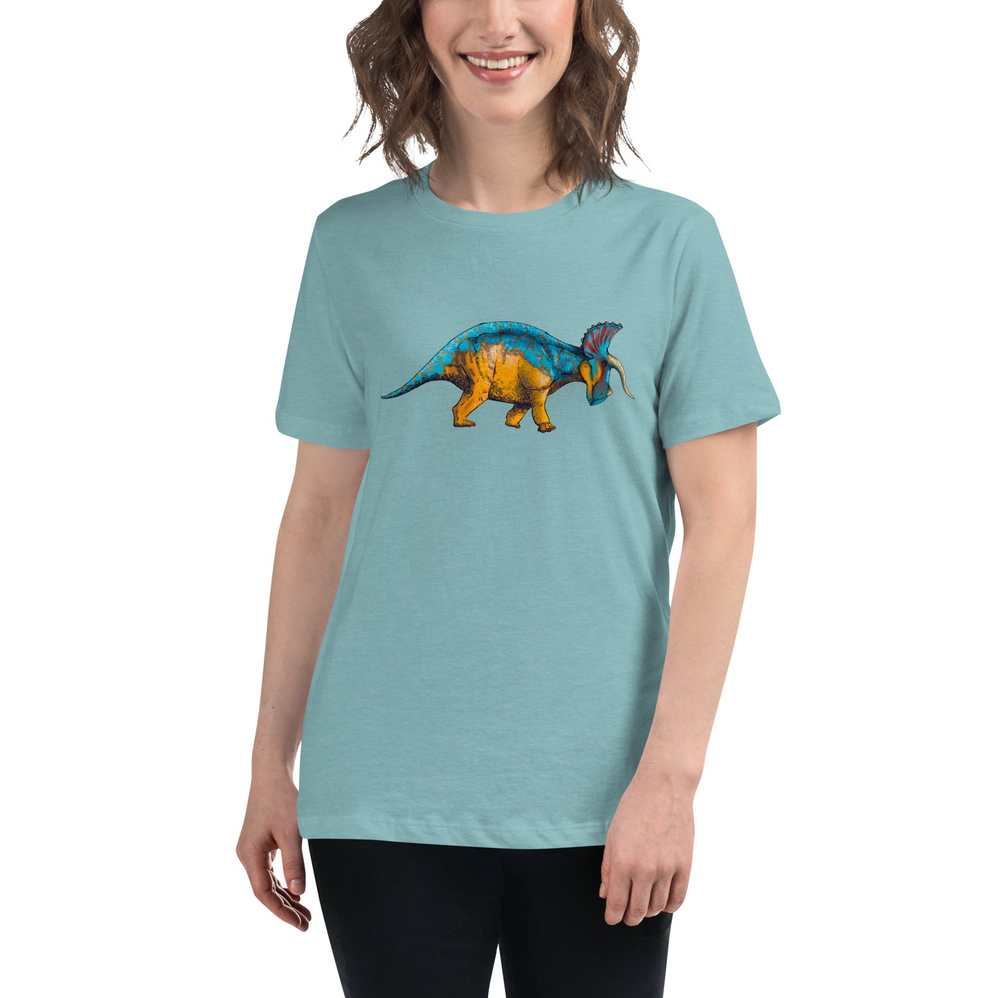 Triceratops Women's Relaxed T-Shirt