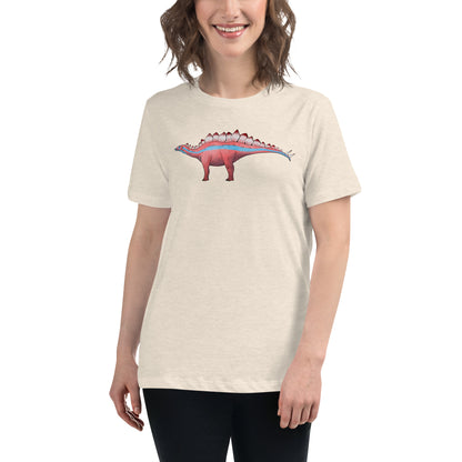 Stegosaurus Women's Relaxed T-Shirt