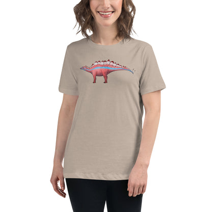 Stegosaurus Women's Relaxed T-Shirt