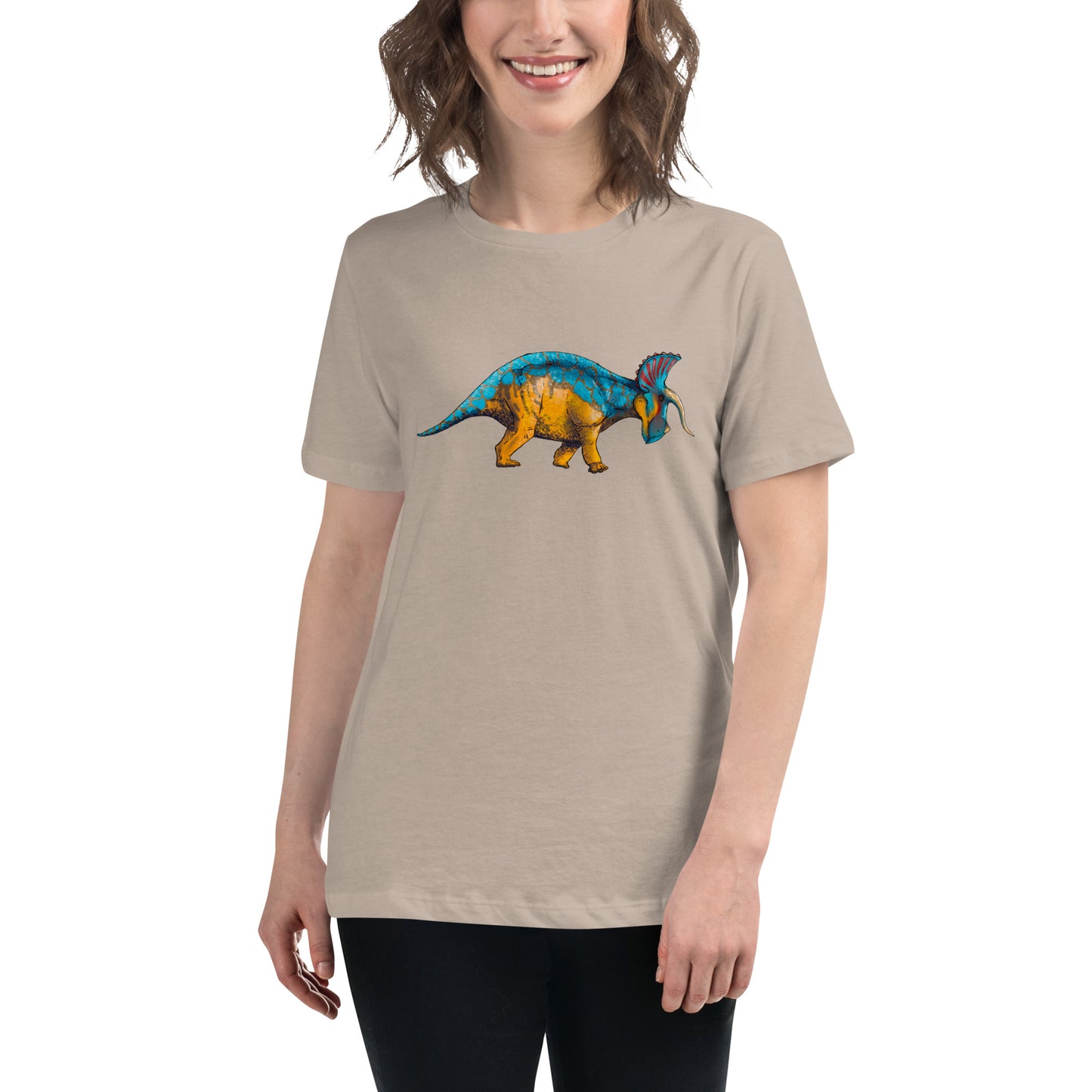 Triceratops Women's Relaxed T-Shirt