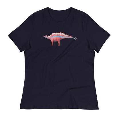 Stegosaurus Women's Relaxed T-Shirt