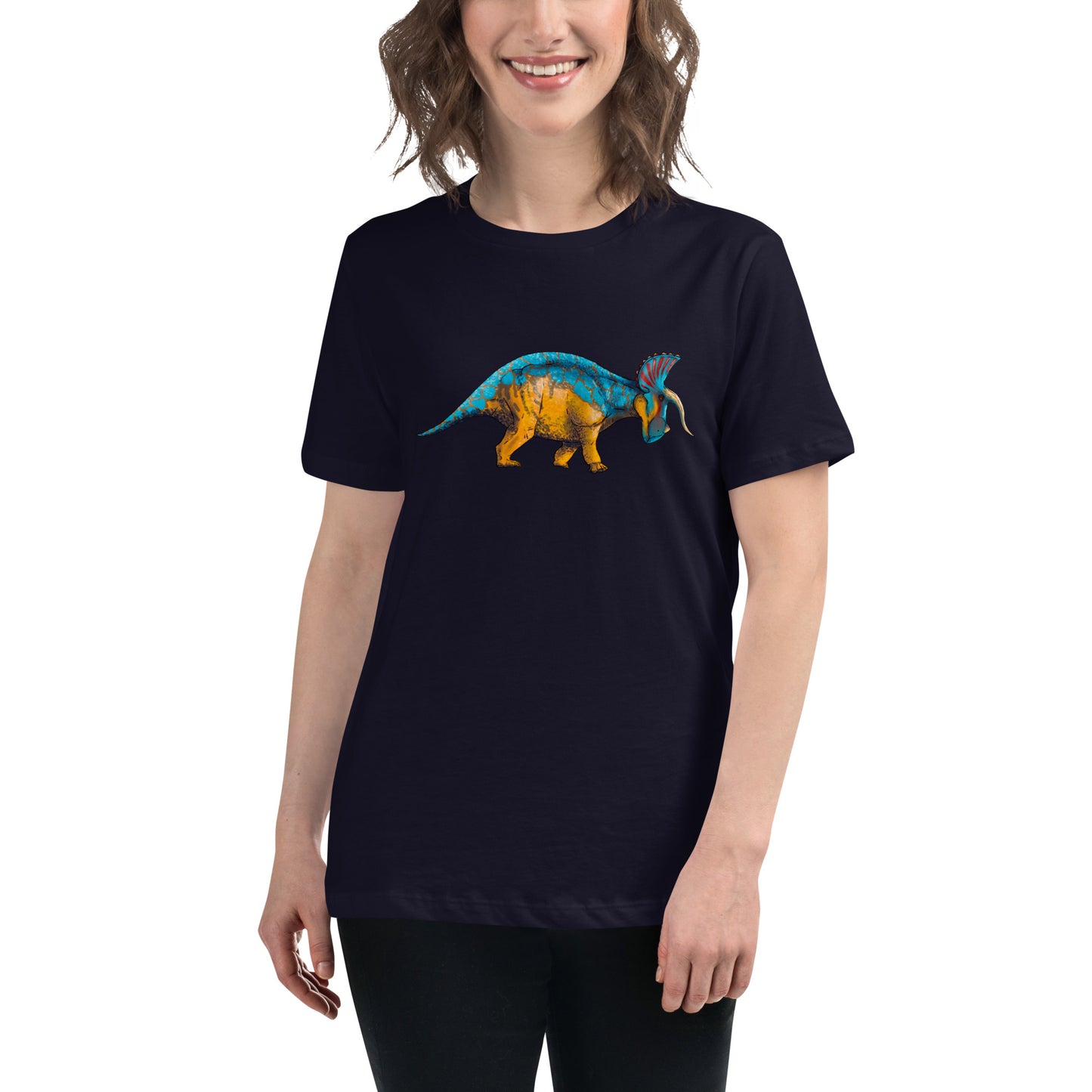 Triceratops Women's Relaxed T-Shirt