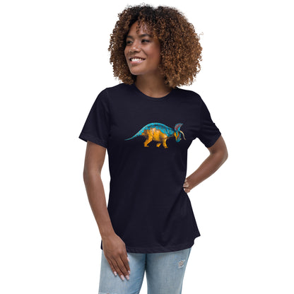 Triceratops Women's Relaxed T-Shirt