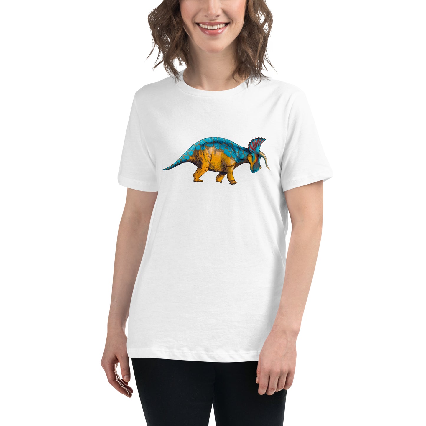 Triceratops Women's Relaxed T-Shirt