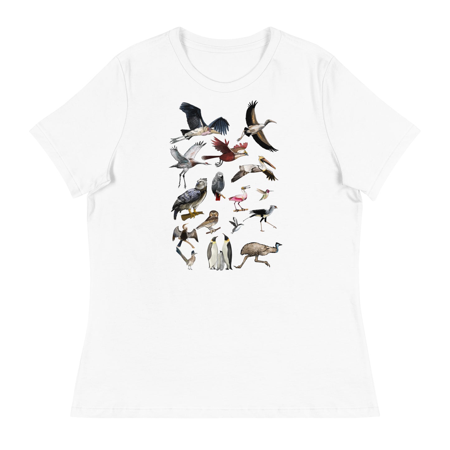 Birds Birds Birds! Women's Relaxed T-Shirt