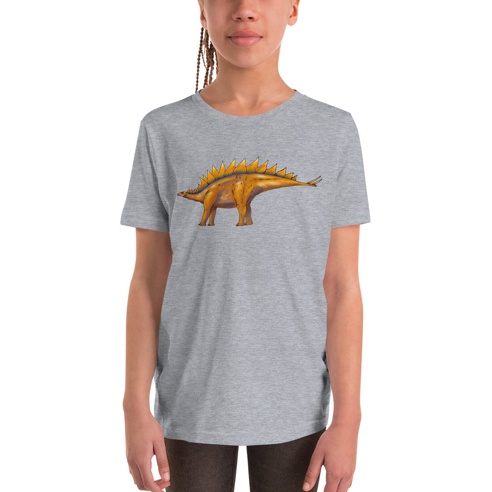 Stegosaurus Youth Short Sleeve T-Shirt
