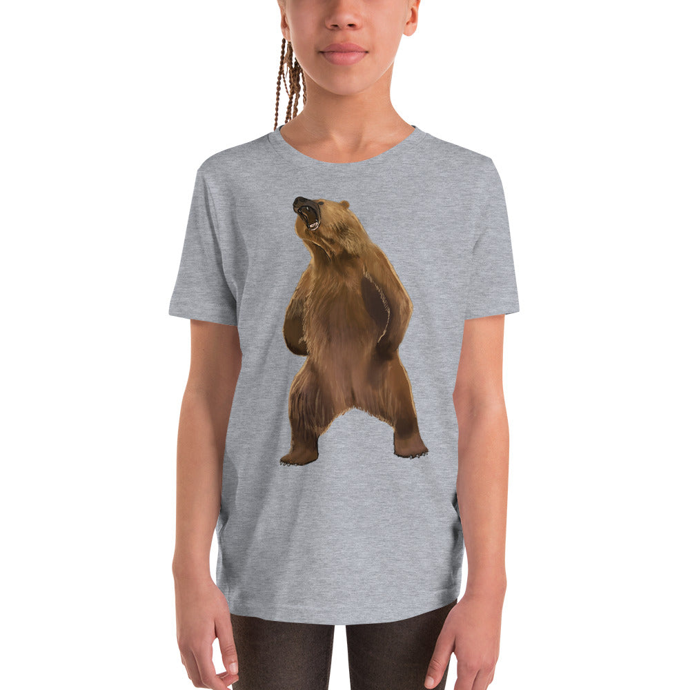 Kodiak Bear Youth Short Sleeve T-Shirt
