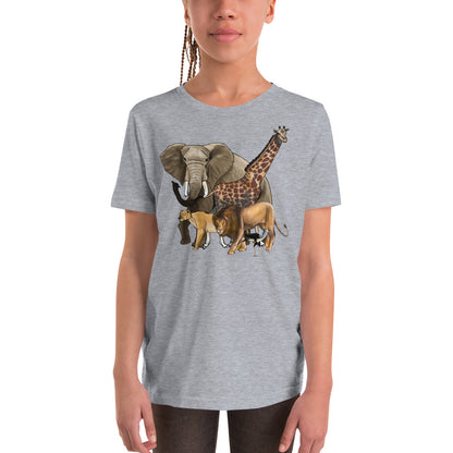 Wildlife Safari Youth Short Sleeve T-Shirt